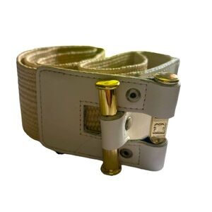 NWT Liz Claiborne Straw Interlocking Belt Size 2X/3X